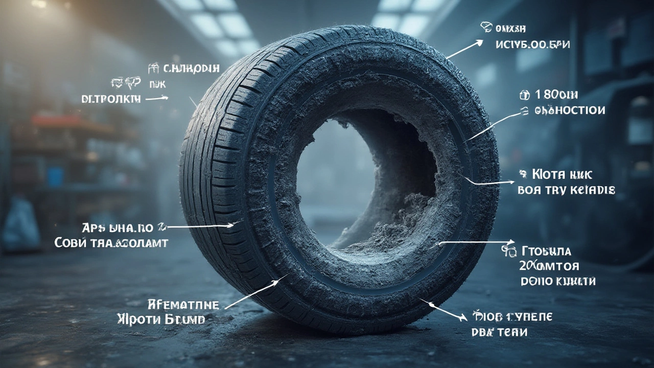 Чем опасны старые шины, даже если они выглядят свежо