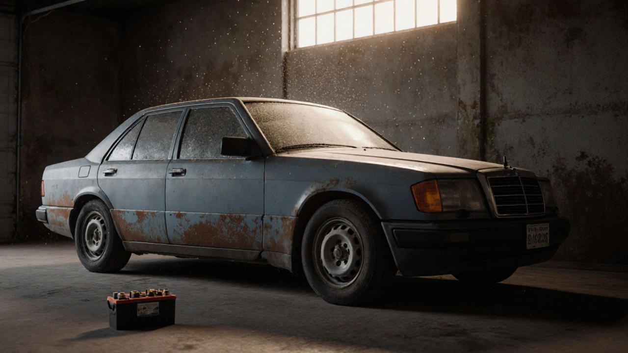 Что происходит с автомобилем, если он простаивает 3 года?