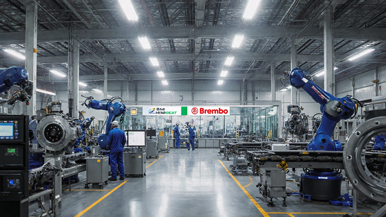 Производственный цех в Кирове с автоматизированными станками и линией сборки.