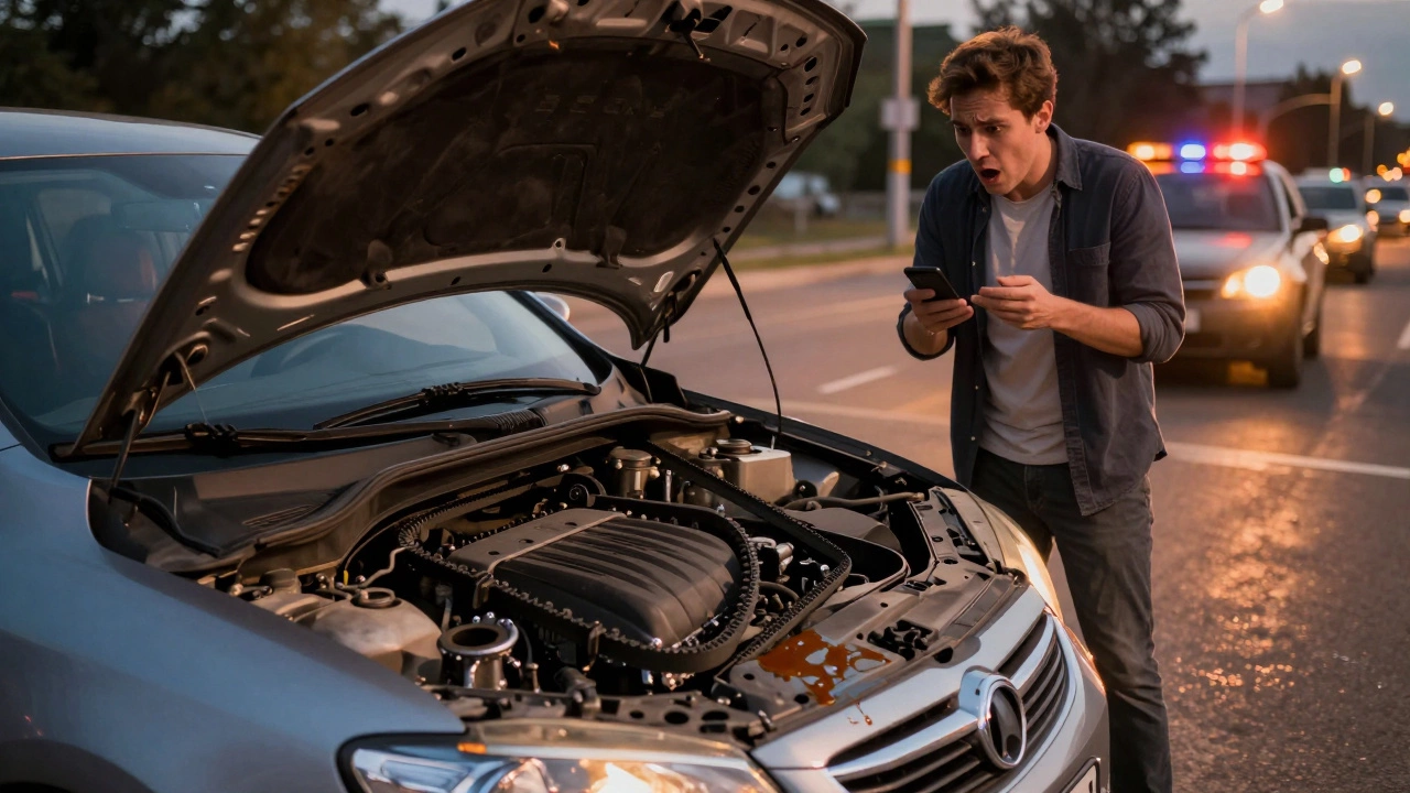 Что делать, если порвался ремень ГРМ на ходу: пошаговая инструкция и последствия