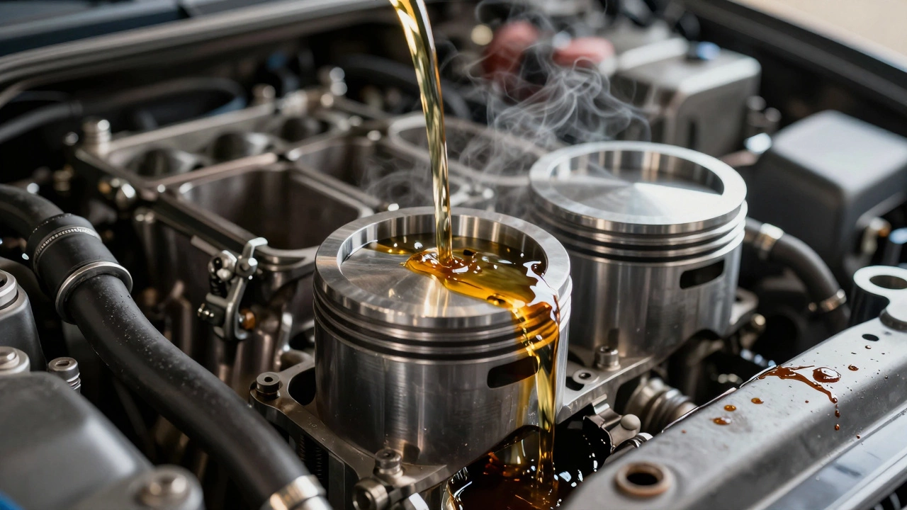Что улучшается при замене масла в двигателе автомобиля
