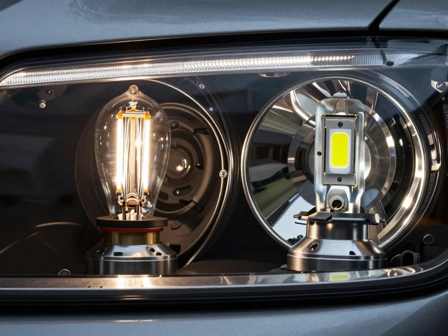 Можно ли ставить LED лампы на ближний свет: закон, свет и риски